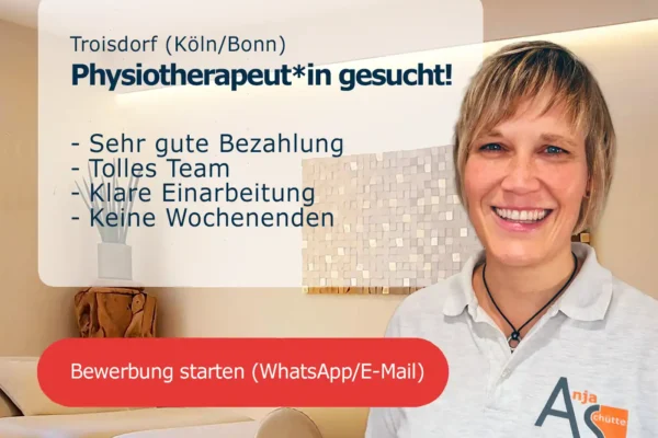 Stellenangebot: Physiotherapeut*in (m/w/d) gesucht